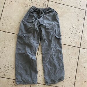 Men's Gray Cargo Pants